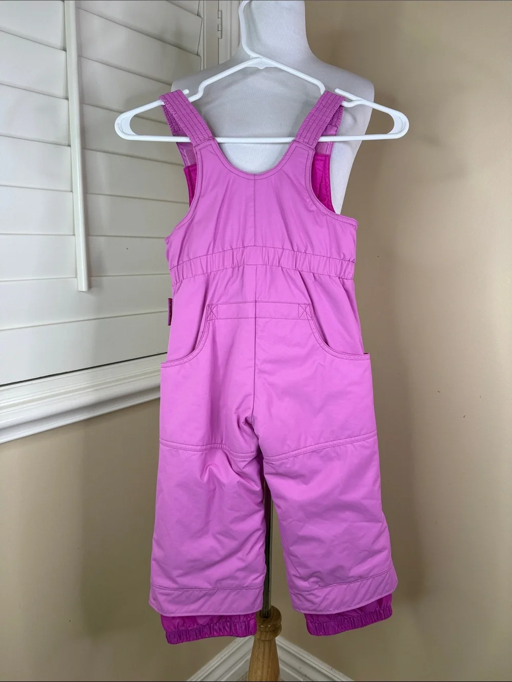Obermeyer Pink Girls Snow Bib Overalls